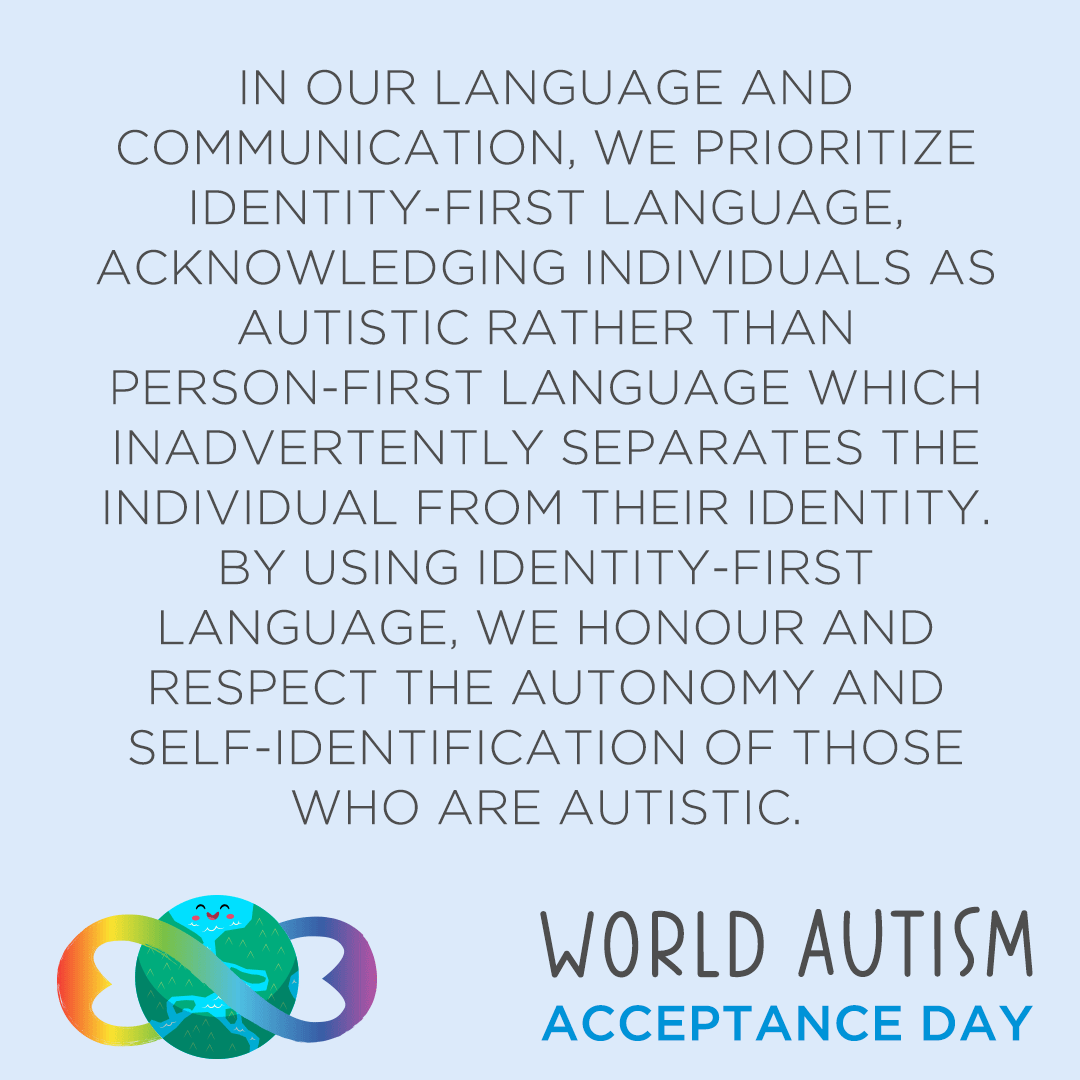🌟Today, April 2nd, is World Autism Acceptance Day!🌟

Spread the message of acceptance and inclusion with us on World Autism Acceptance Day and beyond!

#AcceptanceNotAwareness #AutismAcceptance #Neurodiversity #InclusionForAll