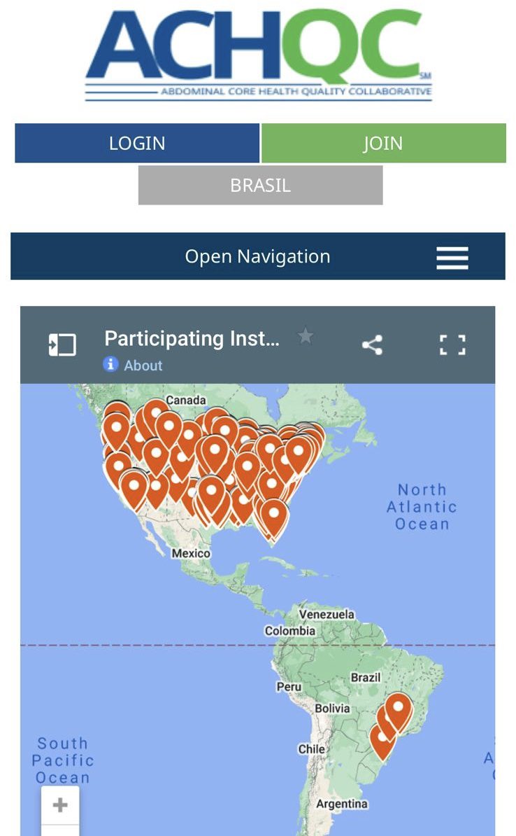 Extremely happy to see Brazil on this map. Congratulations @ACHQC and Brazilian Hernia Society. #SoMe4Surgery #surgX #medX #MedTwitter