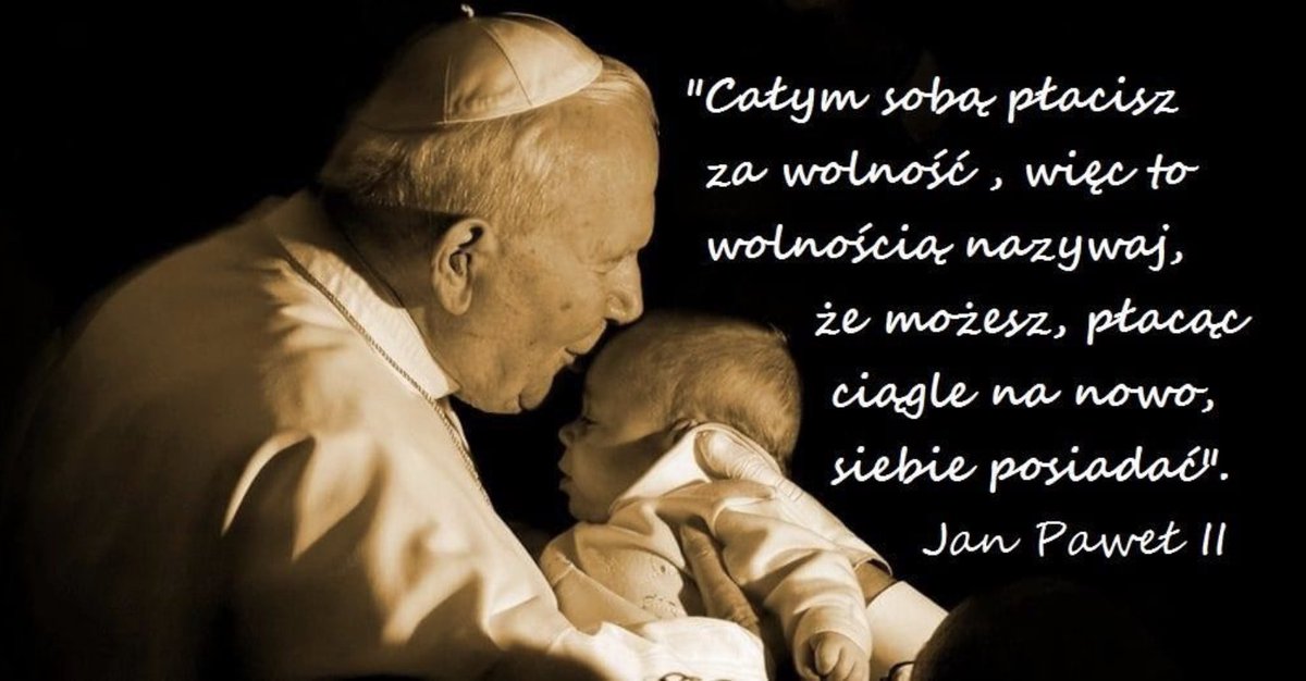 2.04.2005 - GODZ. 21:37 - JAN PAWEŁ II - Odszedł, ale jest i przypomina nam, że: „Jeszcze będzie pięknie, mimo wszystko. Tylko załóż wygodne buty, bo masz do przejścia całe życie”.