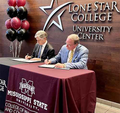 The Magnolia State’s leading university is partnering with one of the nation’s fastest growing community colleges, Lone Star College in The Woodlands, Texas. Students can transfer to MSU’s programs to further their education and advance career prospects. bit.ly/3U3gZE2