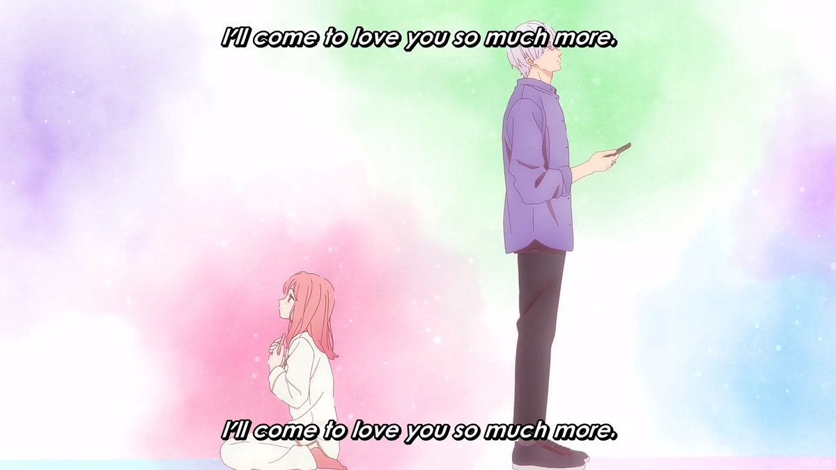 callmesofiya's tweet photo. Crying. I love sign of affection sooooooooo much. Thank you so much Yubisaki to Renrenn, thank you to the animators and directors who made the anime soooo much in color, even the songs are amazing, arigatou! https://t.co/66GhNL7ZV5