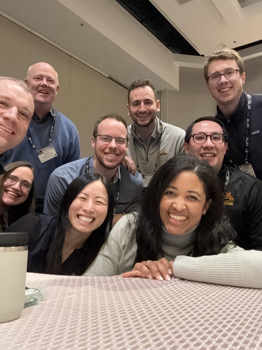 ⁦<a href="/UMNRadiology/">U of MN Radiology</a>⁩ representing ⭐️ #AUR24.  Let’s GO!  ⁦@AURtweet⁩