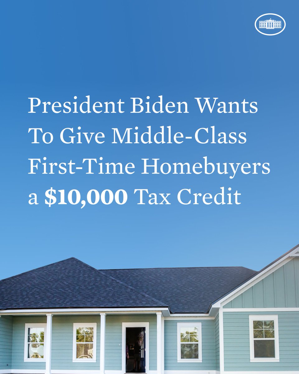 As mortgage rates come down, President Biden is calling on Congress to give Americans $400 a month for the next two years to put toward their first home.
