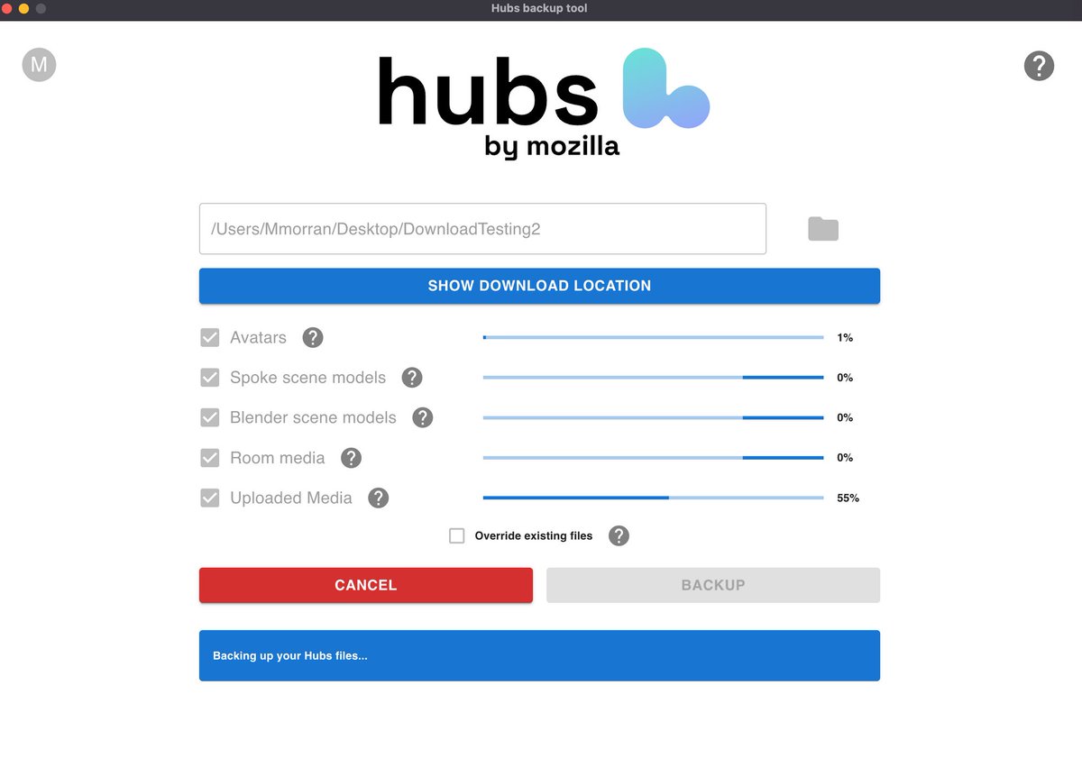 The free @MozillaHubs servers are shutting down on May 31st.🫡 Hubs team released a migration tool to help get assets to your new Hubs host faster. Kudos to the team for getting this out on a short timeline and the founding team for making the data portable via web standards🫶