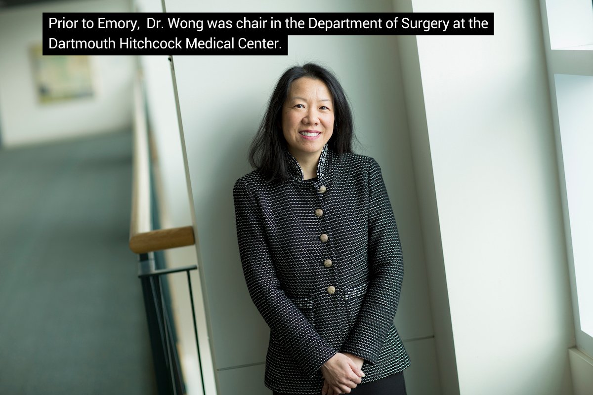 Dr. Sandra Wong has joined Emory as the new dean of the Emory University School of Medicine. The new dean recently answered a few questions about her leadership style, her passion for health care delivery and being the first female dean @EmoryMedicine. links.emory.edu/U4