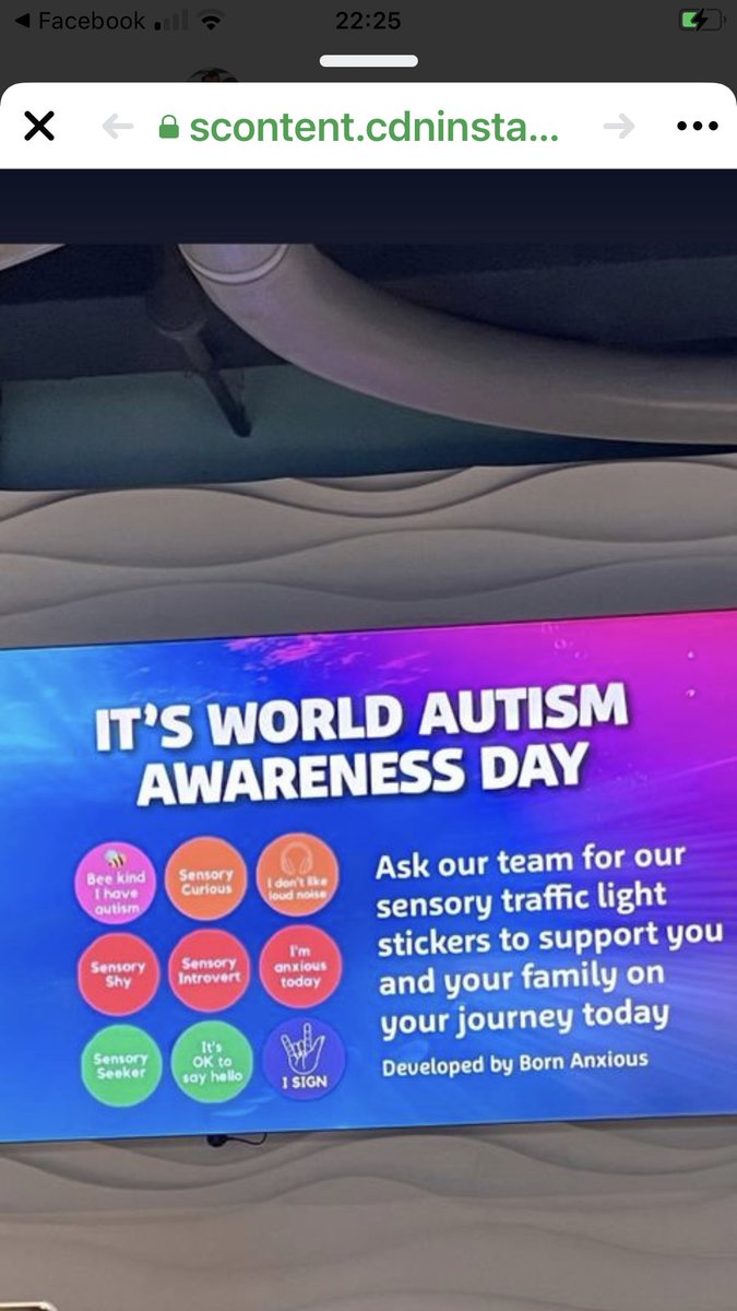 Amazing views today @sealifelondon for World Autism Acceptance day , over the moon to share that our tools we have created to aid communication and inclusion for visitors is now global , part of our ongoing collaboration with @MerinsMagicWand
