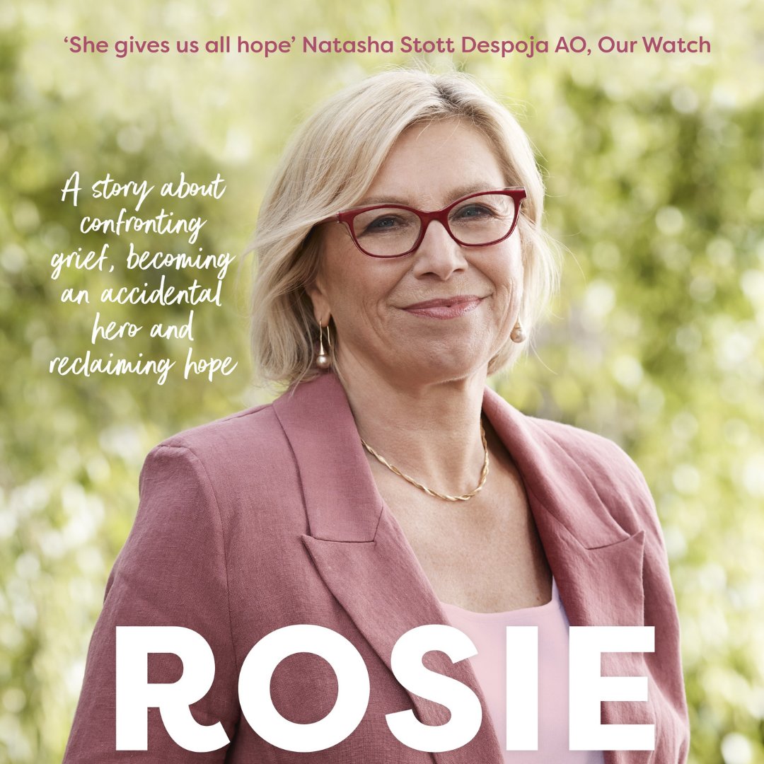 Rosie Batty AO's new book 'Hope' shares her journey from tragedy to resilience, when she turned her grief into nation-wide advocacy. Now available. Visit the Harper Collins website - harpercollins.com/products/hope-…