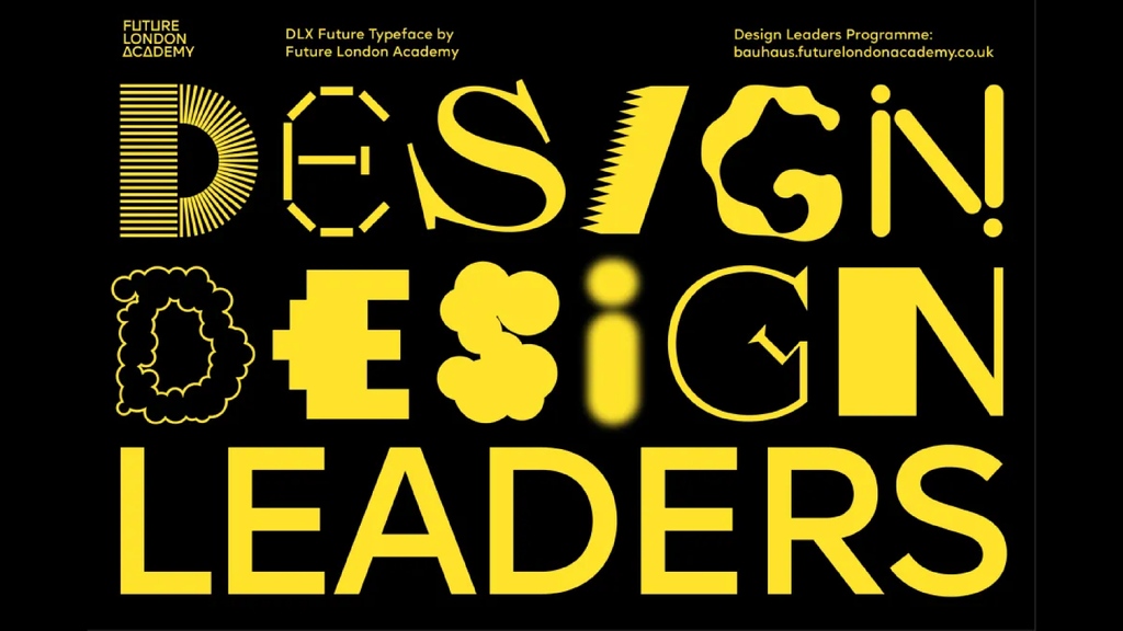 printmag's tweet image. A Custom #TypeSystem for #DesignLeadership’s Diverse and Evolving Body 🧬
When creating a #visualidentity for its new program, any old #typeface wouldn’t do. #Designer Polina Kirei devised a #customtype #system: DLX #Future.
Read the full story on PRINT: l8r.it/oNMu