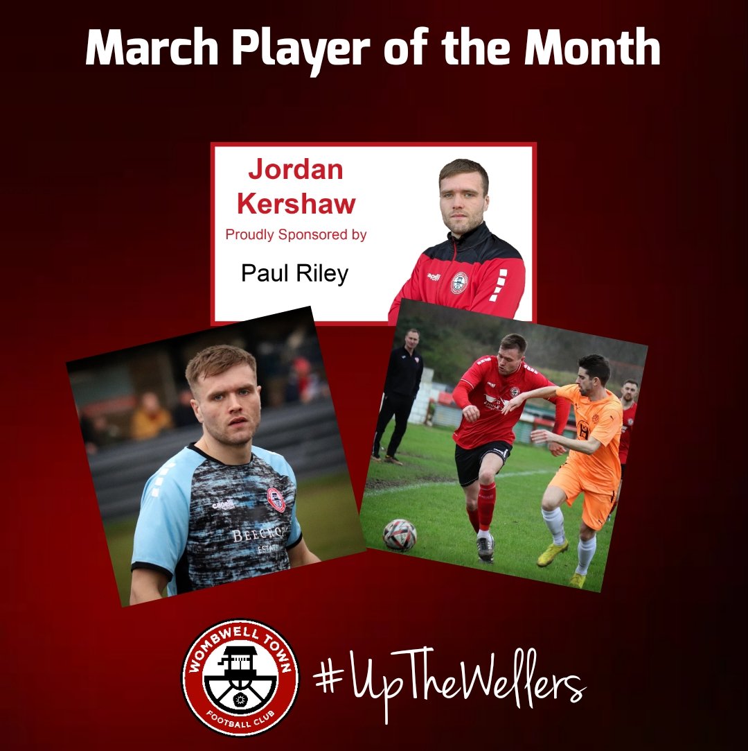 With 30% of the vote, Jordan Kershaw pips Rhys Plater (28%) and Jono Davis (26%) to win our Players of the Month for March.