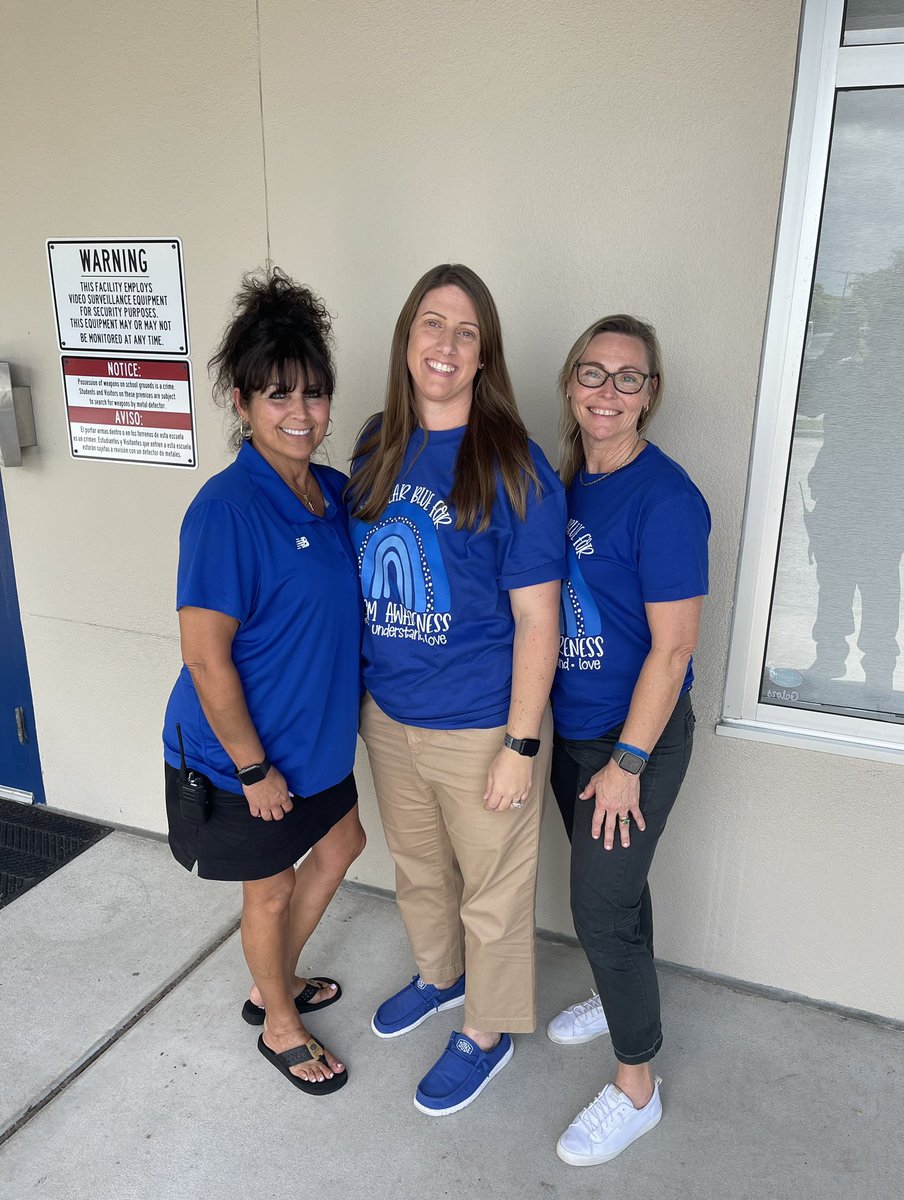 We wear blue for Autism Awareness: Accept, Understand, Love 💙 <a href="/HCPSELRegion2/">HCPS Elementary Region 2</a> <a href="/HillsboroughSch/">Hillsborough Schools</a>