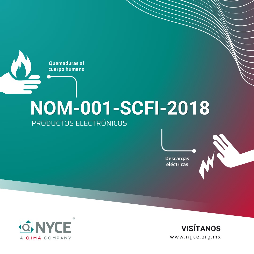 NYCE_MX's tweet photo. ¿Sabías que la NOM-001-SCFI-2018 es la regulación que garantiza la seguridad de los productos electrónicos que se comercializan en México?
Visita nuestro #BlogNYCE para conocer su evolución y los riesgos de los que protege a los consumidores mexicanos: https://t.co/wfIyoVSLzq https://t.co/23kVYx8376