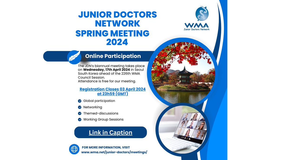 There’s still time to register for the upcoming JDN Spring Meeting and join us virtually. Follow the link to register. 🌎 forms.gle/mqyQ6iony9Rtqb…