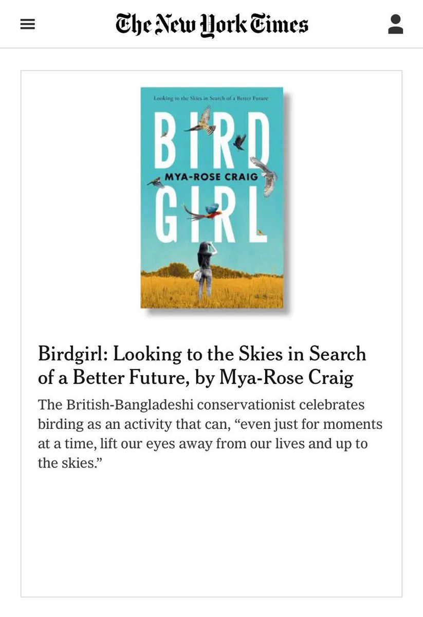 My paperback came out in the USA today and was highlighted in the @nytimes Paperback Row, which brings together their favourite few new paperbacks each week. Birdgirl was also chosen by @time as one of their most anticipated books of 2023 @CeladonBooks @MacmillanUSA @audible_com