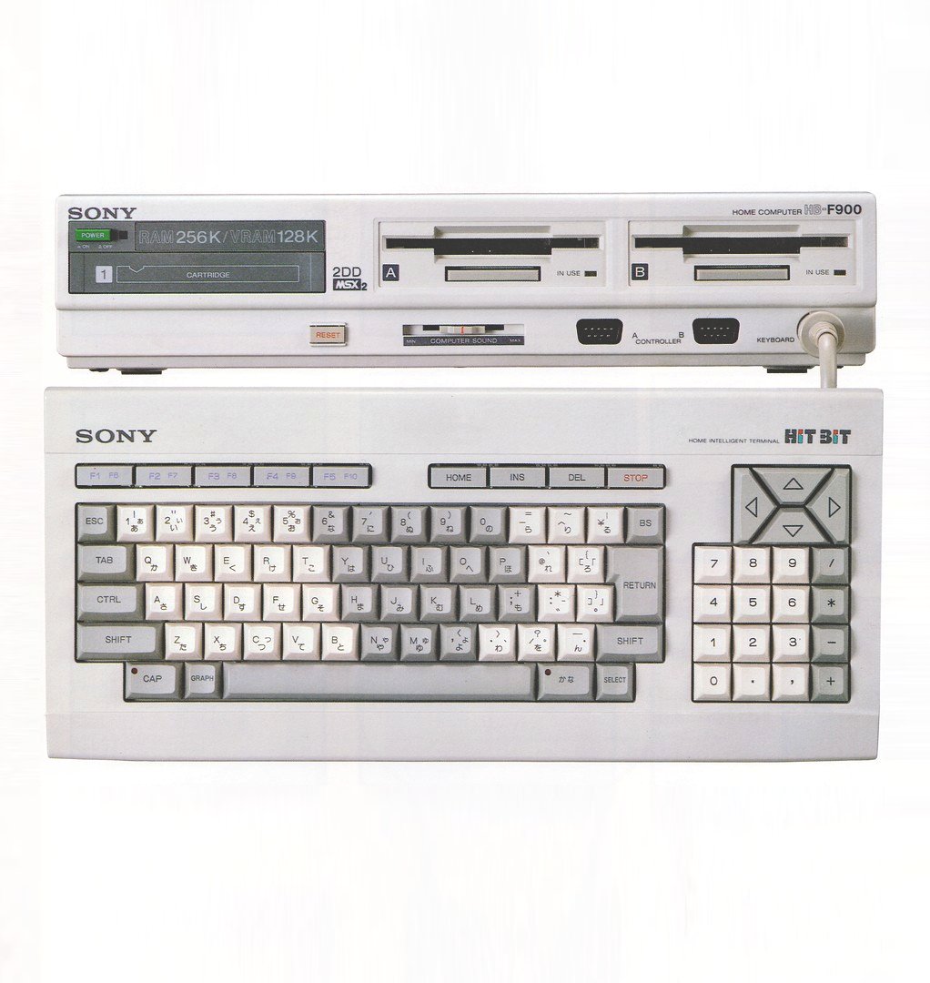 In 1986, Sony released the HB-F900 Japanese MSX2 computer