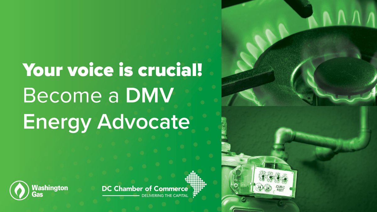 For over 175 years, Washington Gas has been an invaluable partner to the business community. Now, they’re embarking on a groundbreaking education and advocacy campaign, and need your support! Become a DMV Energy Advocate and get more information here: p2a.co/udRMd6Us