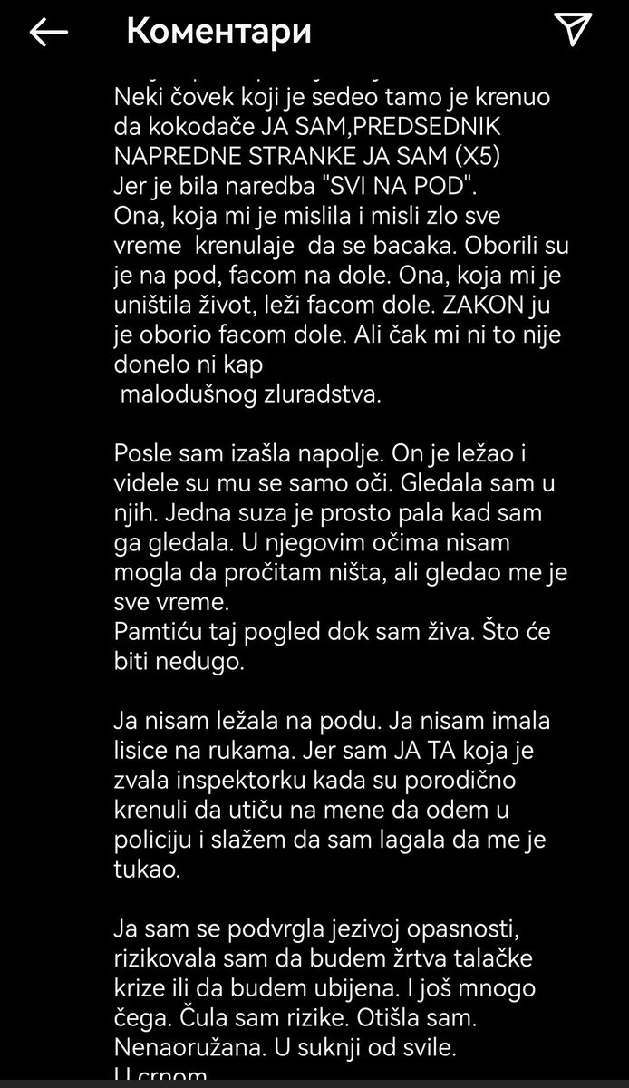 FairyLust7's tweet photo. Mučenica. U ovoj Zemlji nema pravde. Kad se na kraju esi neki horor biće jao pa kako niko nije reagovao.

#kejkej https://t.co/TJuCK9A5fC