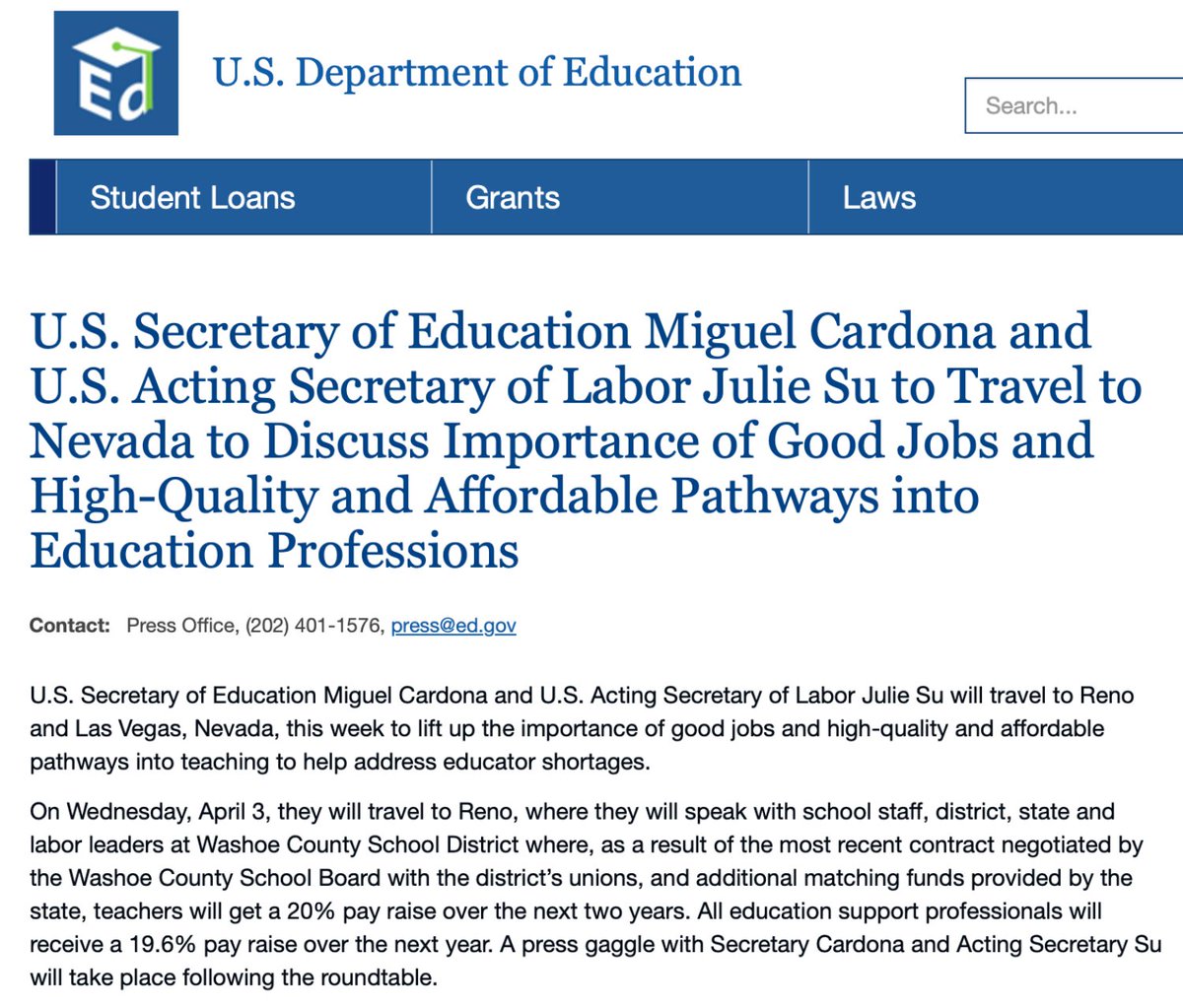 #TimeFor20 

<a href="/WEAToday/">WEAToday</a> <a href="/WESPNevada/">Washoe Education Support Professionals</a>