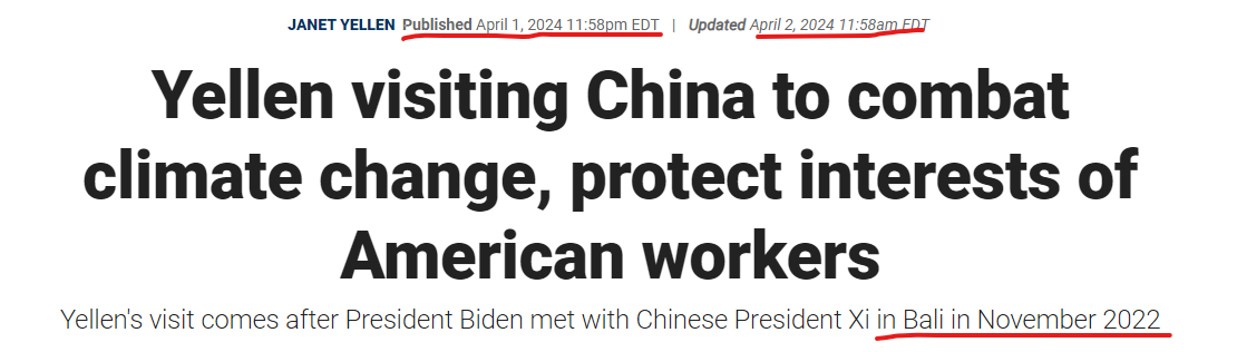 ICAS_Zhang's tweet photo. Basic but big mistake and missing info in this @FoxBusiness report about the upcoming Yellen visit to China... great Korean city of Gwangju does not have good dim sum at 5am like they do in Guangzhou... and it seems 2023 SF Summit got lost in void... : https://t.co/LJ1fwdD6vB https://t.co/USHhuffY2J