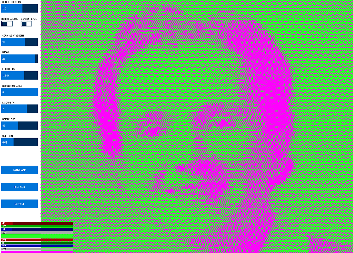 edabot's tweet image. Added a couple color pickers, too. Black and white was getting boring @BantamTools #NextDraw