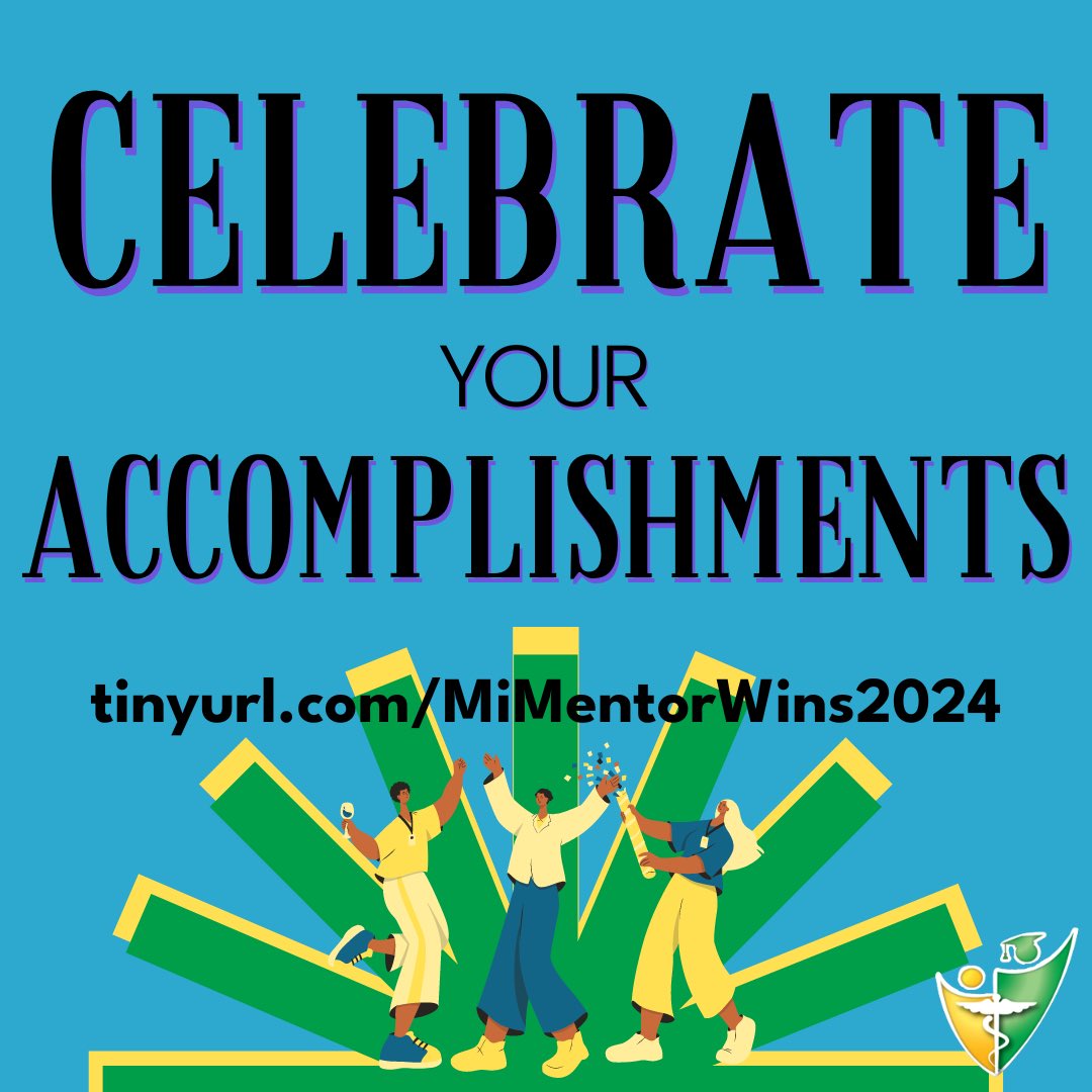 Whether you've matched for residency, secured admission to health professions school, graduate school, or landed fellowships, internships, or any other milestone, we want to hear from you! 📌 How to Participate: 1. Fill out our form at tinyurl.com/MiMentorWins20… (link in bio)