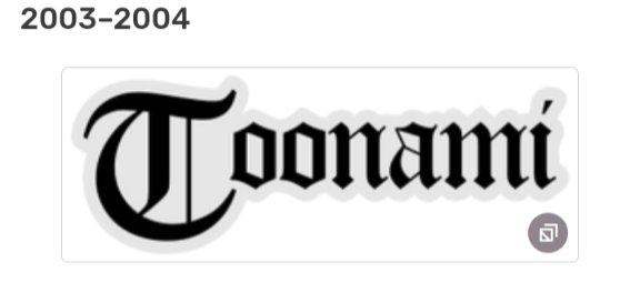 speaking of #Toonami, their logopedia page desperately needs an update...