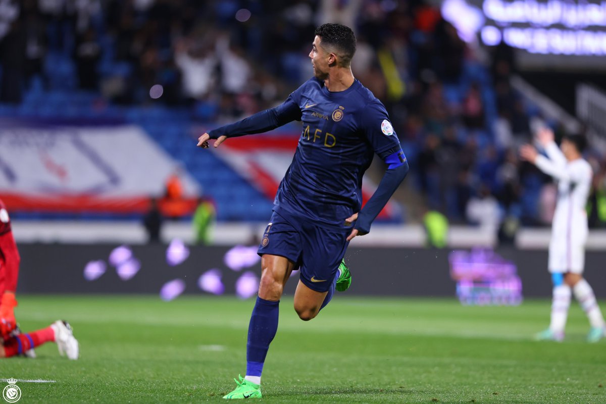 AlNassrFC_EN's tweet image. A Hat-Trick that was just meant to be 🐐💪