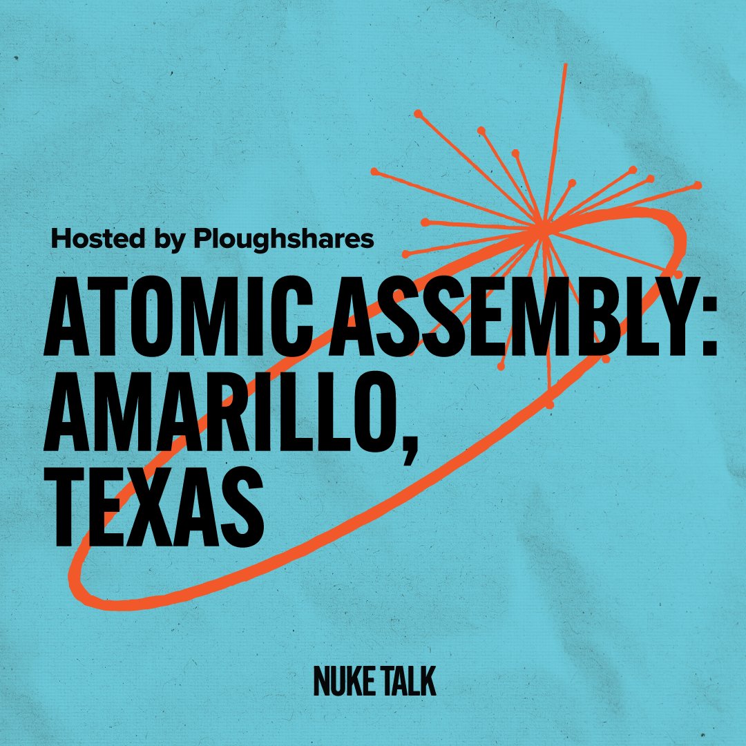 S3E3 ➡️ ploughshares.org/nuketalk The Pantex Plant sits just 17 miles northeast of Amarillo, Texas. It's the only remaining assembly and disassembly plant for nuclear weapons in the US. Guests: Barbara Kent, Kaysie Kent and Lucie Genay (Author of Under the Cap of Invisibility)