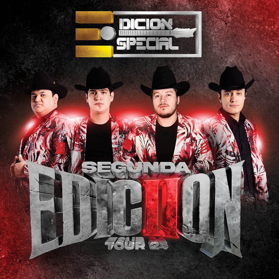 Due to overwhelming demand, beloved Mexican group Edición Especial has added a second performance at The Theater on June 30th. Presale tickets available this Thursday at 10am using code VHLV2024. 🎟️: bit.ly/49jaMrL