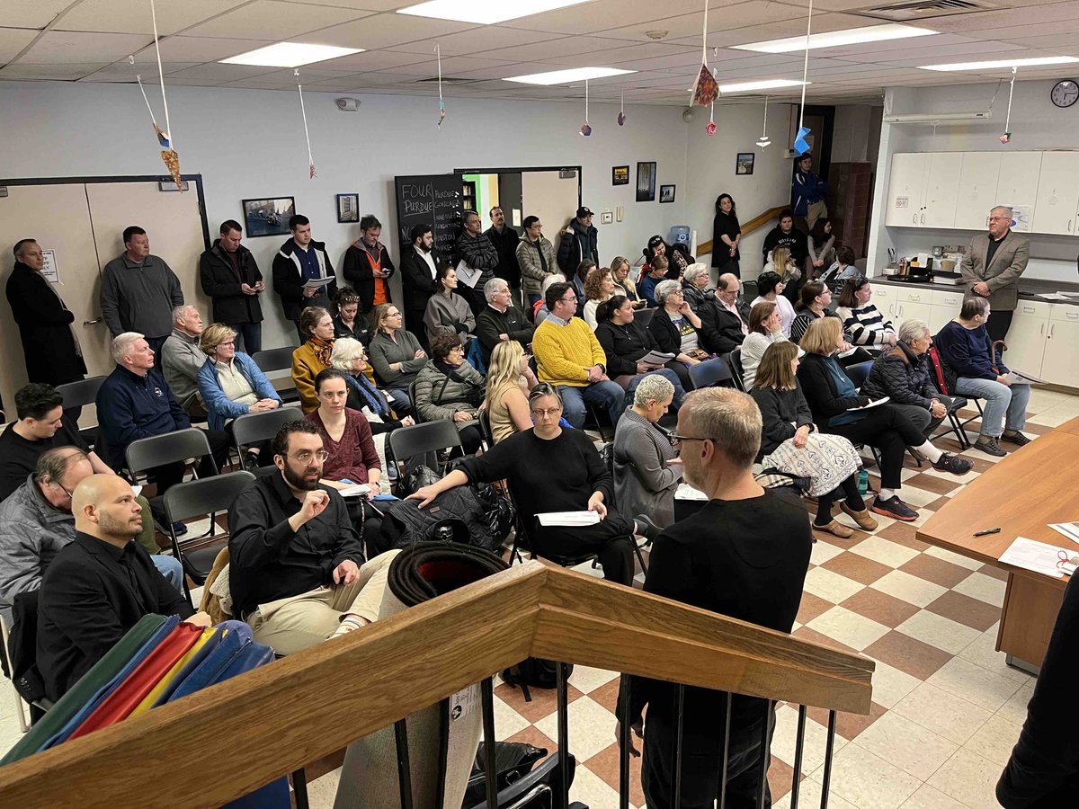 Great crowd on hand to learn about plans and timelines for a new community center in the North End. The presentation will be available tomorrow at Boston.gov/BCYF-Nazzaro.
