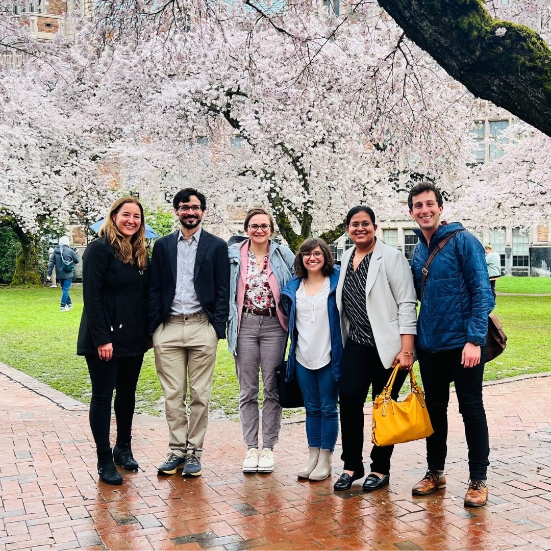 UW Chemical Engineering (@uwcheme) on Twitter photo The cherry blossoms are in full bloom as spring returns to the <a href="/UW/">University of Washington</a> campus. #ChemE faculty, left to right: Elizabeth Nance(<a href="/profnance/">Elizabeth Nance</a>), Jorge Marchand(<a href="/SyntBio/">Jorge Marchand</a>), Julie Rorrer(<a href="/julie_rorrer/">Julie Rorrer</a>), Alex Prybutok(<a href="/AlexPrybutok/">Alex Prybutok</a>), Shachi Mittal(<a href="/ShachiMittal2/">Shachi Mittal</a>) and Zach Sherman(<a href="/Zee_Sherman/">Zach Sherman</a>) The cherry blossoms are in full bloom as spring returns to the <a href="/UW/">University of Washington</a> campus. #ChemE faculty, left to right: Elizabeth Nance(<a href="/profnance/">Elizabeth Nance</a>), Jorge Marchand(<a href="/SyntBio/">Jorge Marchand</a>), Julie Rorrer(<a href="/julie_rorrer/">Julie Rorrer</a>), Alex Prybutok(<a href="/AlexPrybutok/">Alex Prybutok</a>), Shachi Mittal(<a href="/ShachiMittal2/">Shachi Mittal</a>) and Zach Sherman(<a href="/Zee_Sherman/">Zach Sherman</a>)