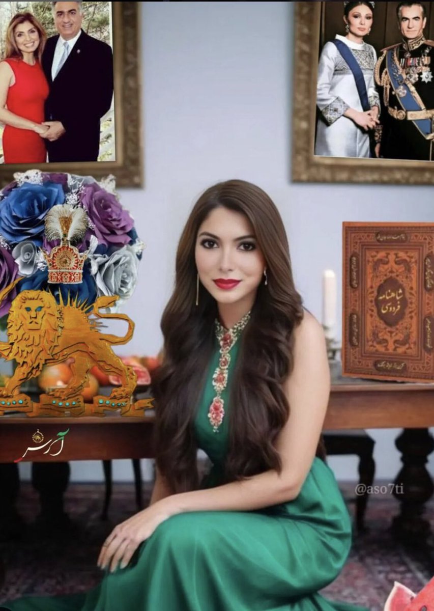 Princess Noor Pahlavi is turning 32 today. Iran is waiting for you. The Islamic regime will not last forever Happy birthday!