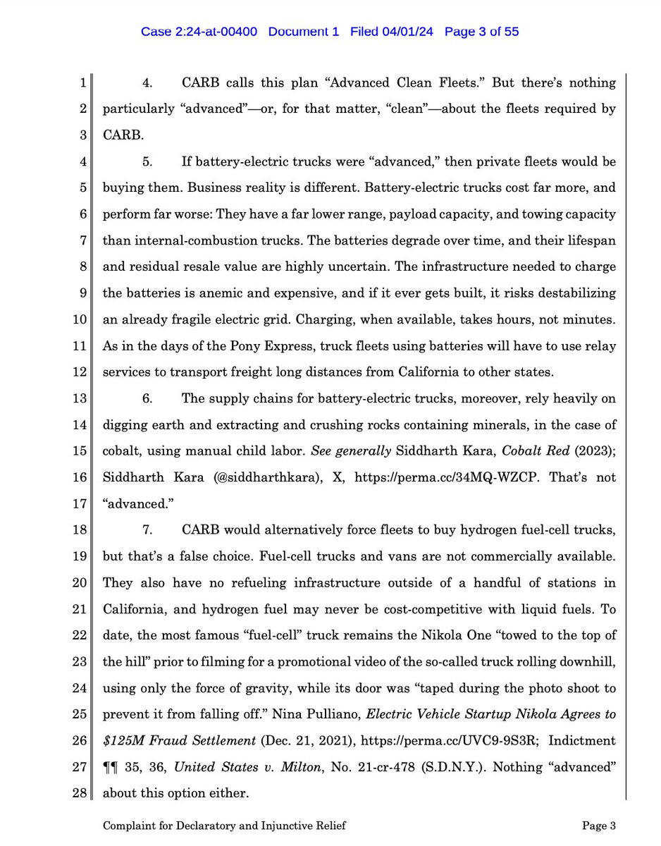 Pushing back on a “‘California knows best’ economic philosophy,' Boyden Gray PLLC has filed a lawsuit on behalf of @AmfreeChamber and @AEDSocial challenging an illegal CA rule that seeks to ban heavy-duty internal-combustion trucks and vans. boydengray.com/boyden-gray-pl…