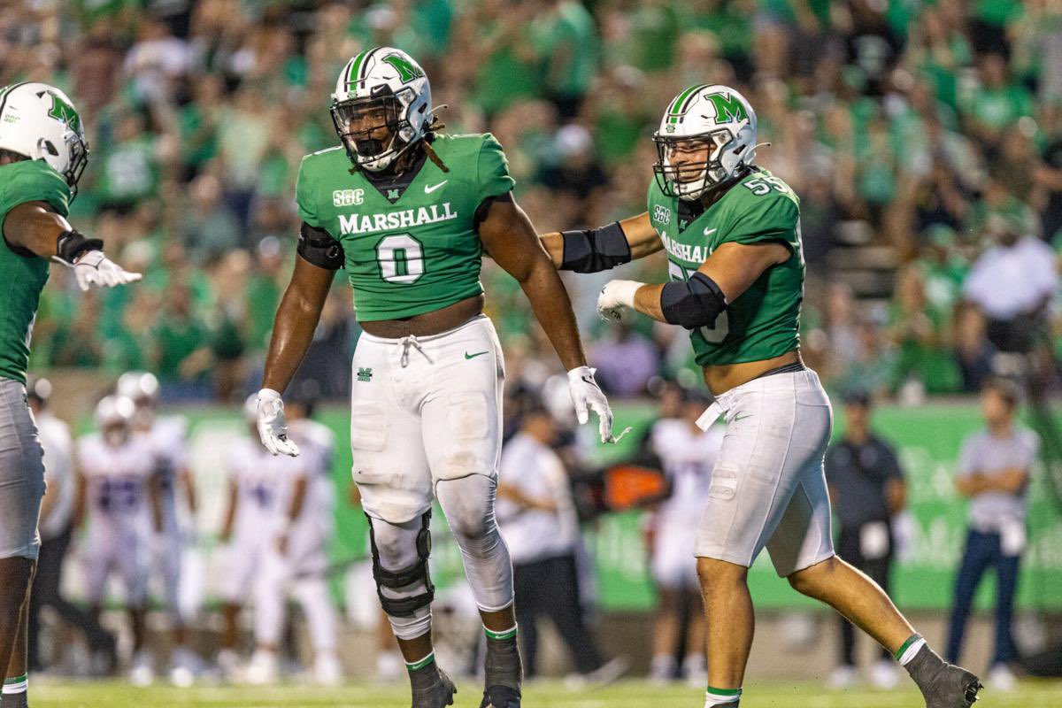 After a great conversation with @coach_semore I’m am grateful to receive a offer from Marshall University 💚@adamgorney @JeremyO_Johnson @BenMoore247 @RecruitGeorgia @coachchastain @CConnerdc @GreyhoundFball