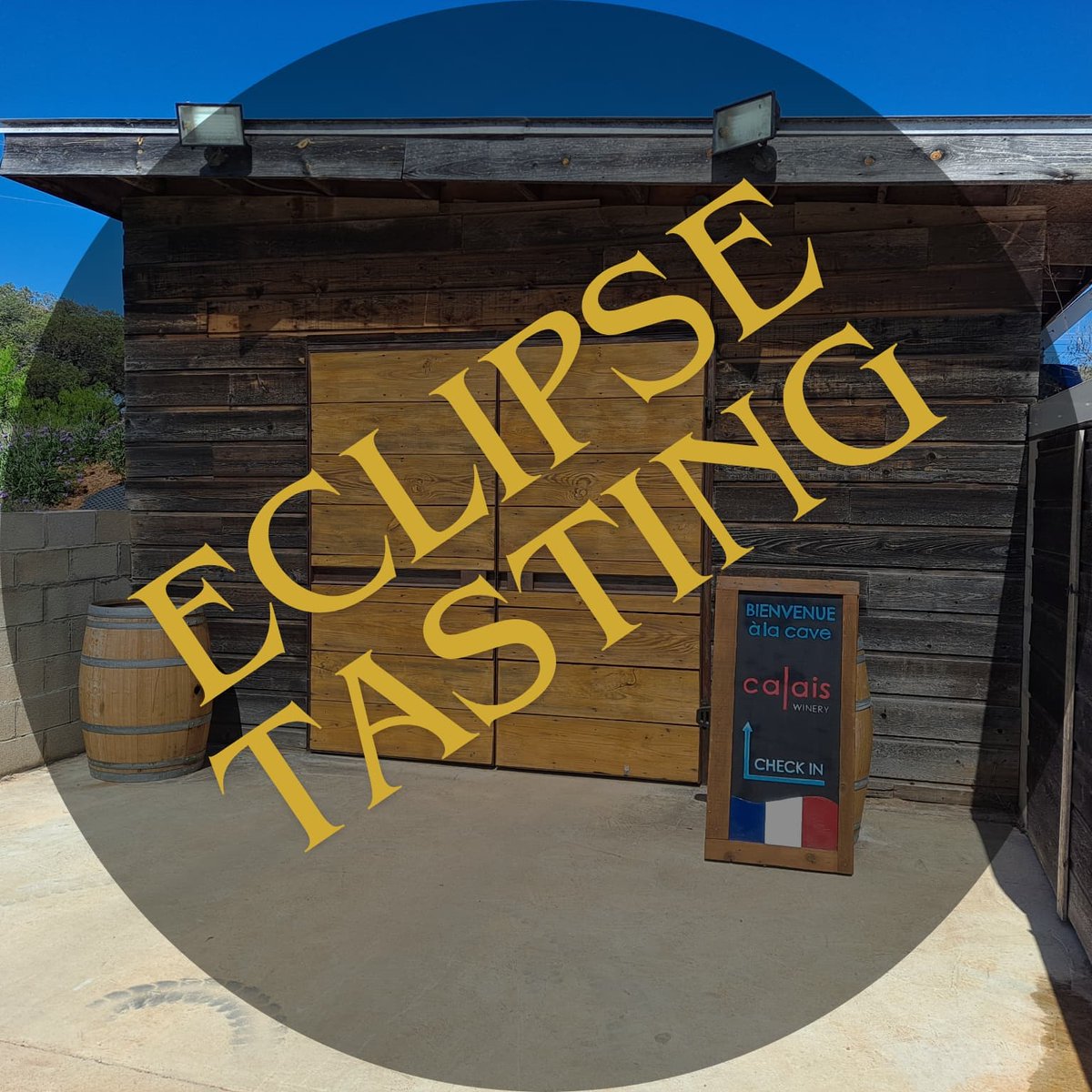 We're adding an extra hour for tastings on Eclipse Day! Reservations now available at 5pm, too. And we've still got a few spots left a couple of the other hours, as well. Check out our website for all the details and to book your spot: calaiswinery.com/eclipse-day-ta… #txwine #texaswine