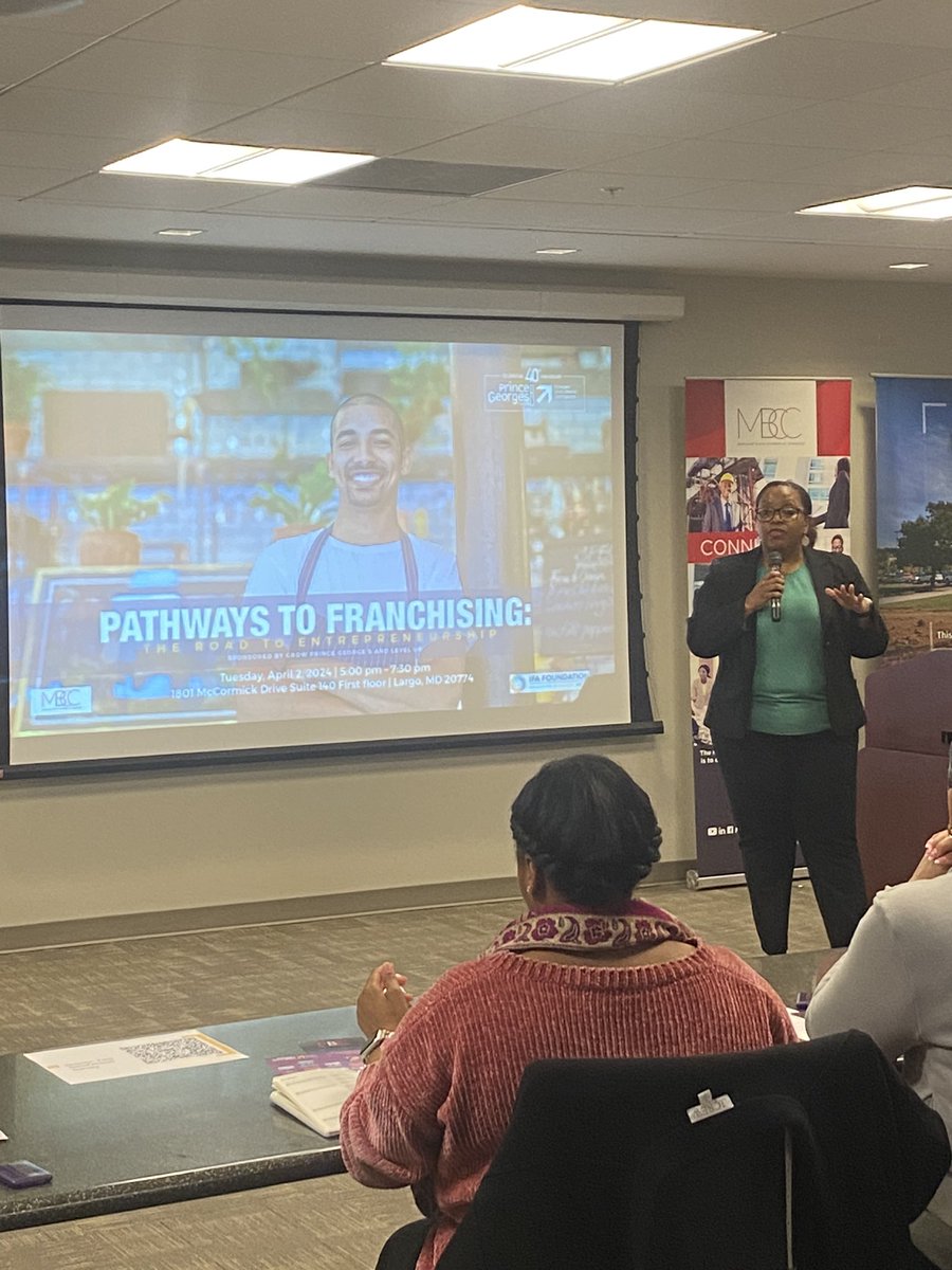 Tonight! Pathways To Franchising Session 2 is continuing to educate entrepreneurs on how to actualize their franchising dreams! Part two of this three-part series is happening now! Special thank you to our partners Right Next Door, @mdblackchamber and @IFAFdn