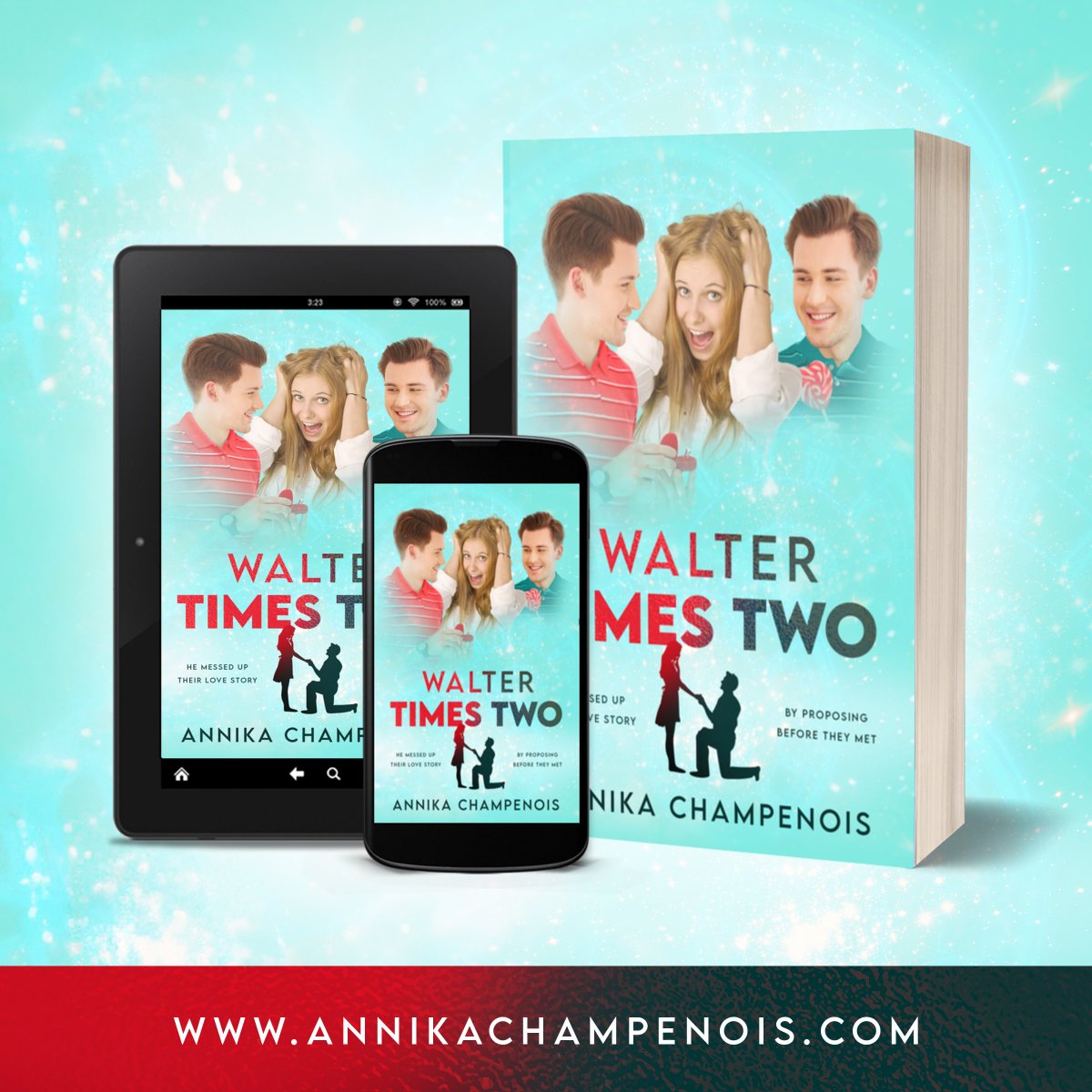 AnnikaChamp's tweet photo. My time travel romcom novel has now been published!
A stranger's proposal. A ridiculous time travel explanation. An uncommon love triangle.
https://t.co/hE8KFmwc8b

#timetravelromance #romanticcomedy #bookrelease https://t.co/dsvimW1H1Y