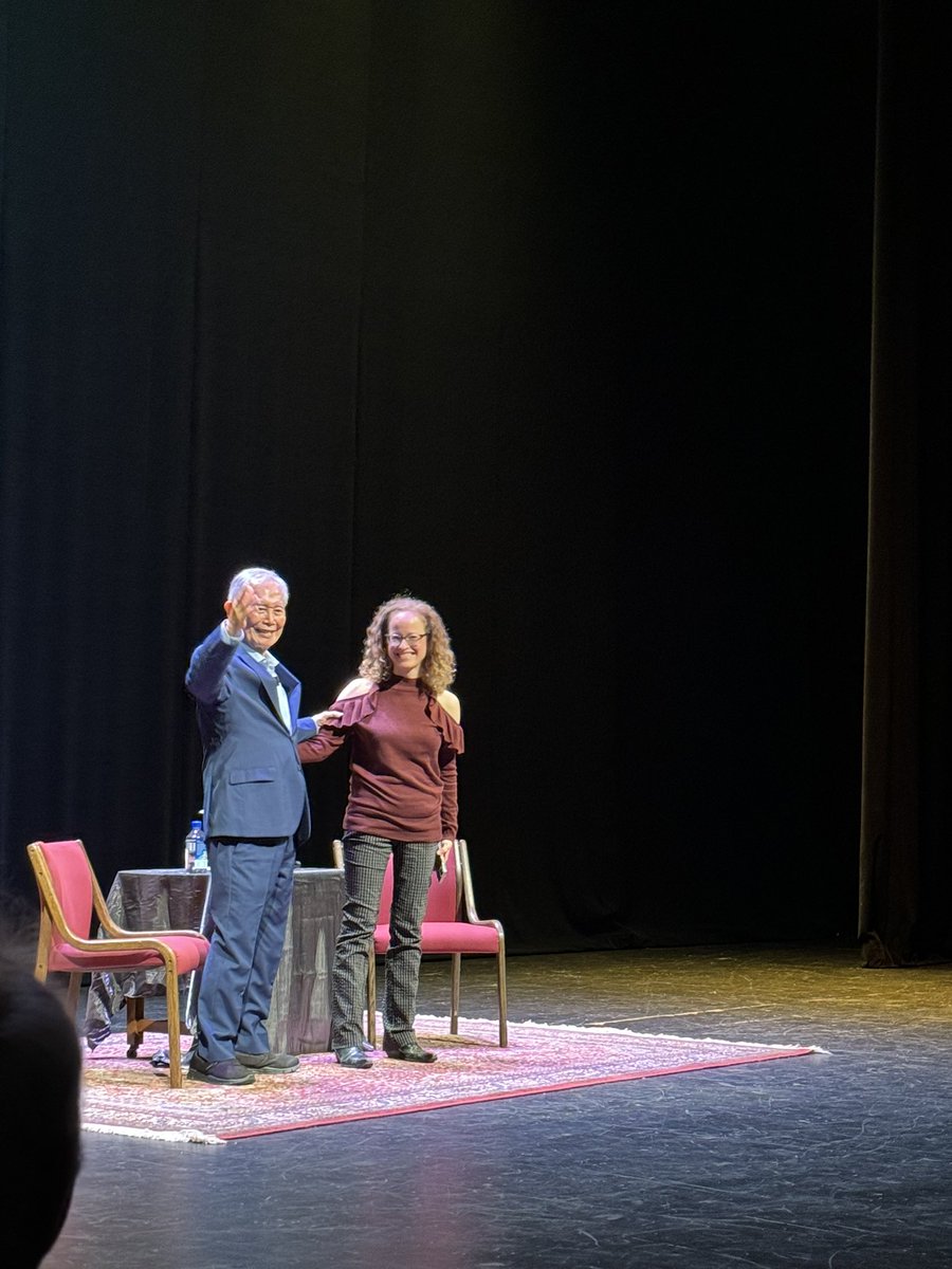 What an amazing, inspiring and unexpected opportunity. Thank you, <a href="/GeorgeTakei/">George Takei</a> - you’re a national treasure. 🖖