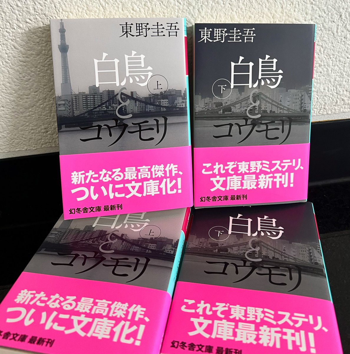 新たなる最高傑作『白鳥とコウモリ』、本日発売です。 降ってくれるな