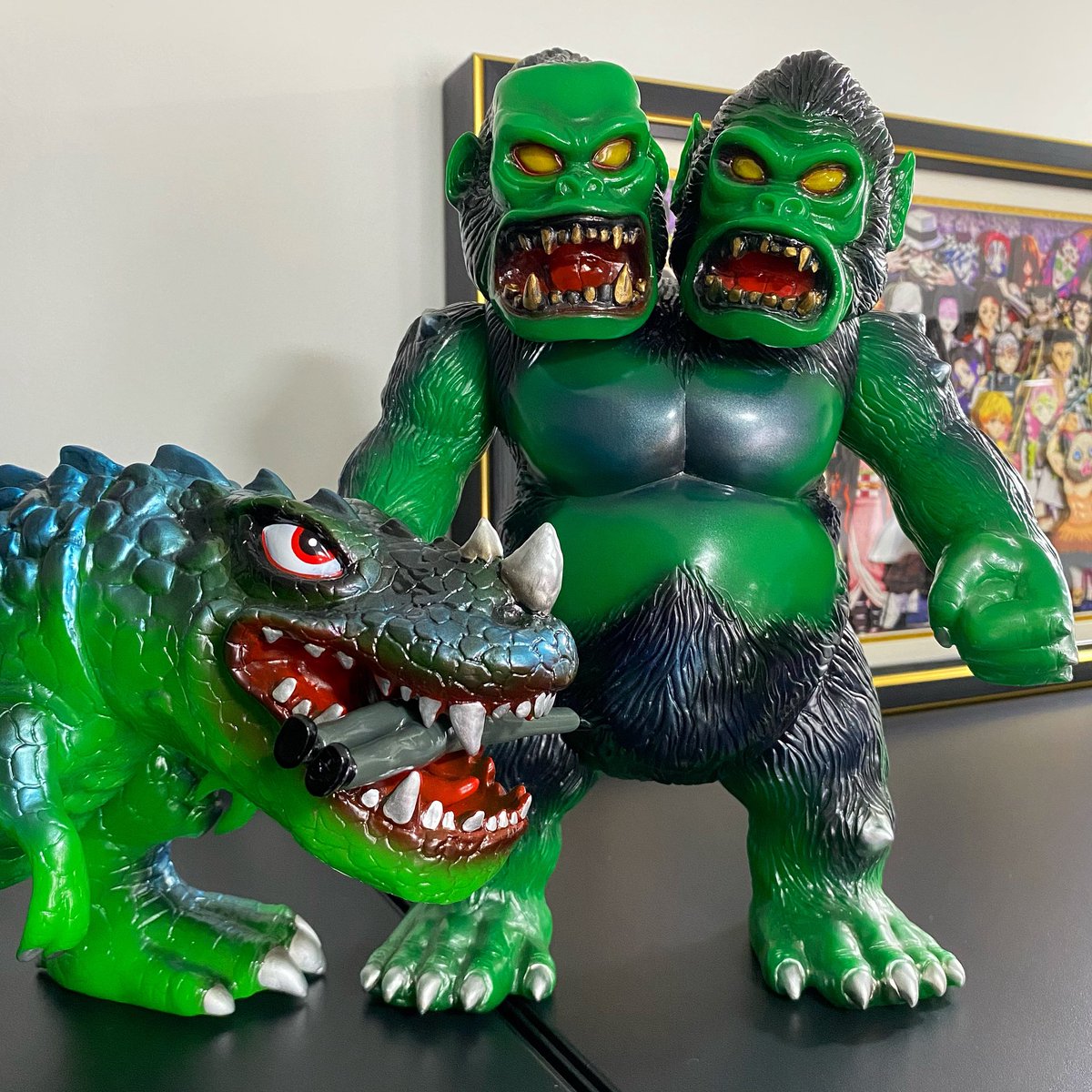 【コレクターズアイテム】オパライズドウッド／クリソコラ hirotasaigansho #hxsxk #brutalmonsters #キングゴリラ獣