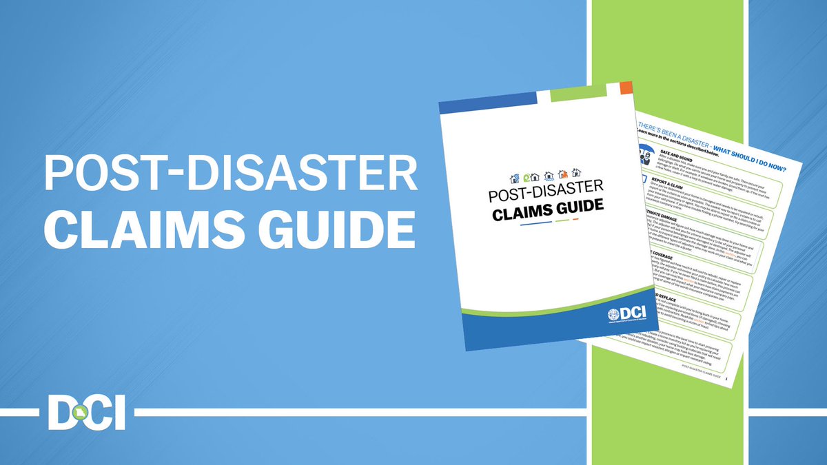 Filing an insurance claim due to recent storms? Our Post-Disaster Claims Guide has tips on how to recover after an event & what to expect during the claim process. MO consumers with questions can also call our Insurance Consumer Hotline at 800-726-7390. insurance.mo.gov/consumers/home…