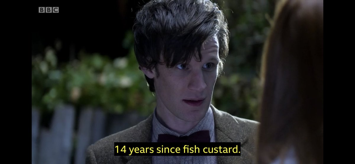 Today we can finally say it. 14 years since “the eleventh hour” and exactly 14 years since fish fingers and custard