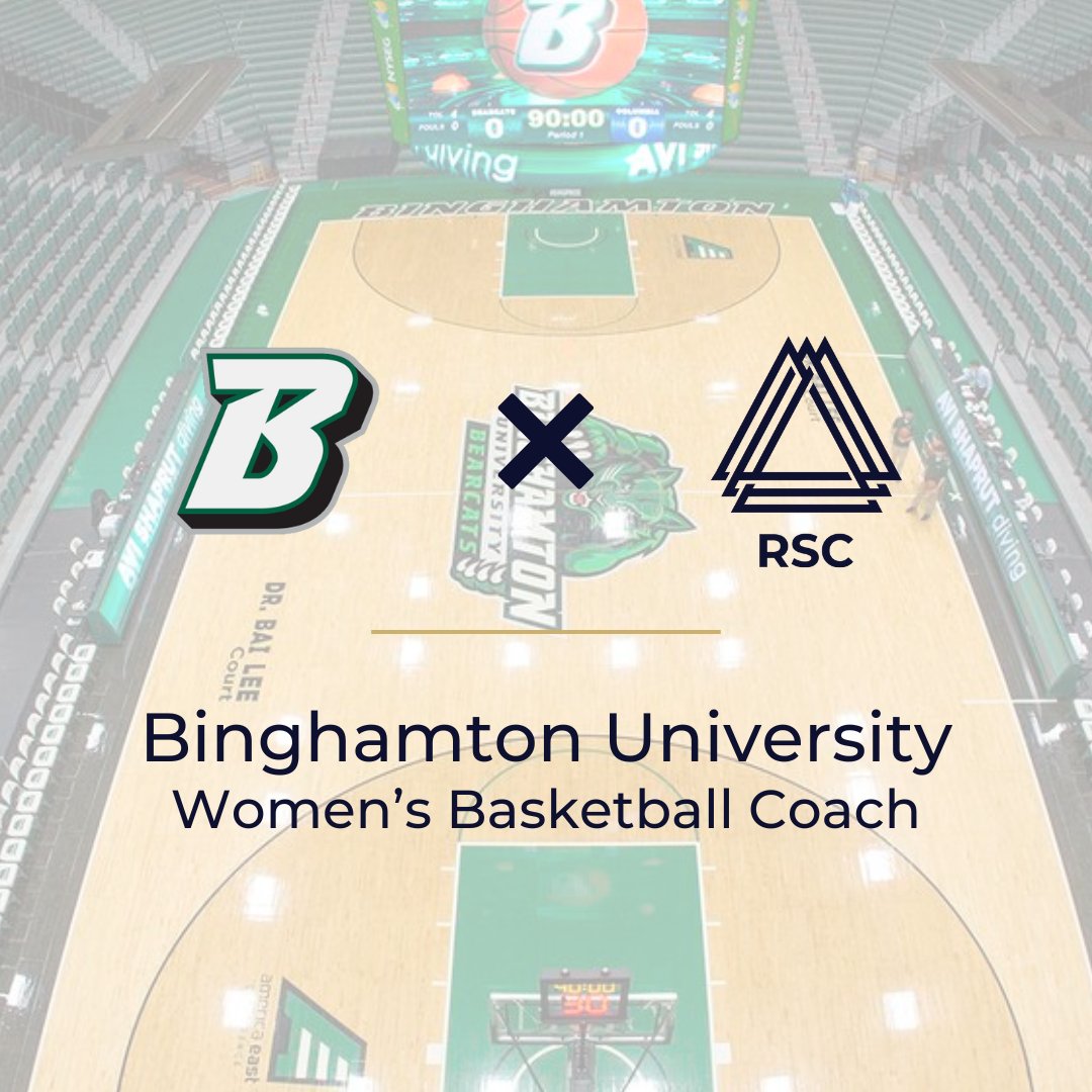 Excited to once again team up with @BU_Bearcats to help them find their next women's basketball coach! therscfirm.com/current-openin…