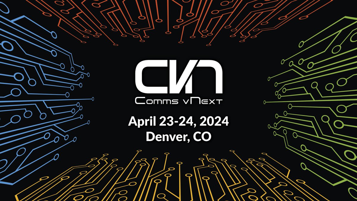 We're getting closer - a few tickets remain. A few sponsor opportunities still exist. I'm getting stoked for #CommsvNext 2024. Time to badger the boss into letting you go! commsvnext.com