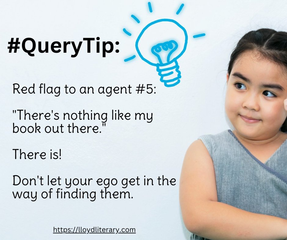 lloydliterary's tweet image. #querytip #queryletter #literaryagents #agentquery
lloydliterary.com/agent-query-vi…
