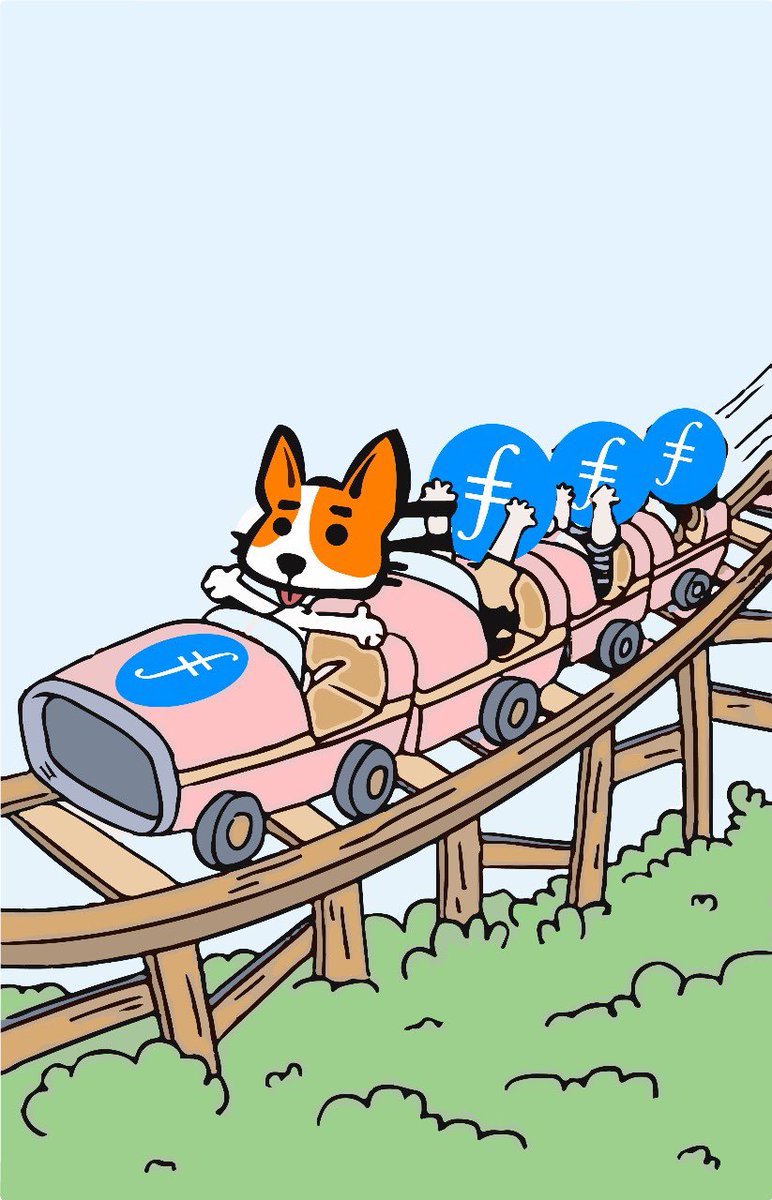 Don’t miss the train, $Corgi Full speed ahead 🚄 $FIL #Filecoin