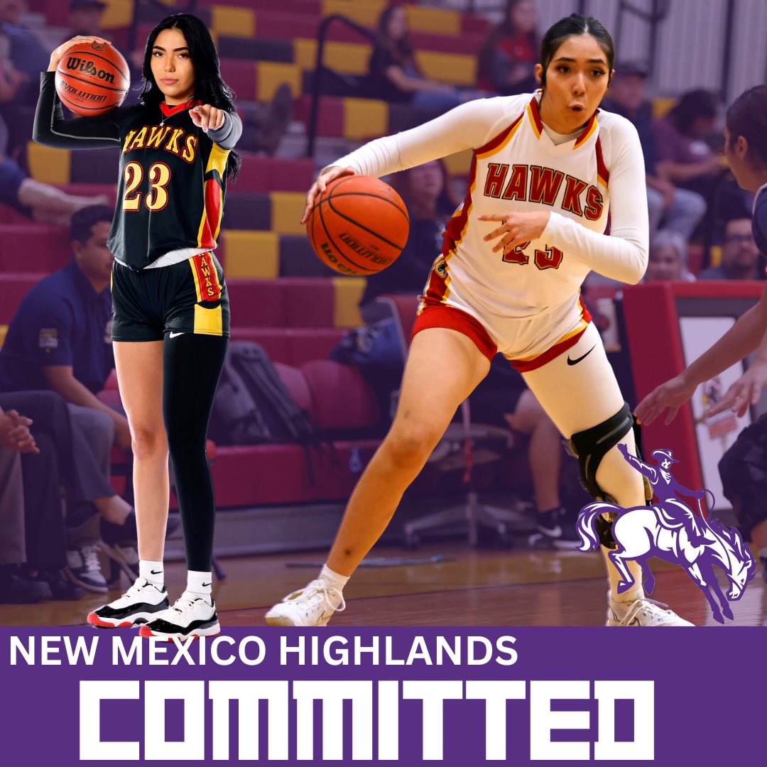 Congratulations to Audi Torrez on her commitment to New Me I o Highlands University. Audi will be signing on Thursday afternoon at 3:00 pm in The Nest. We hope to see you there. #Cowgirls