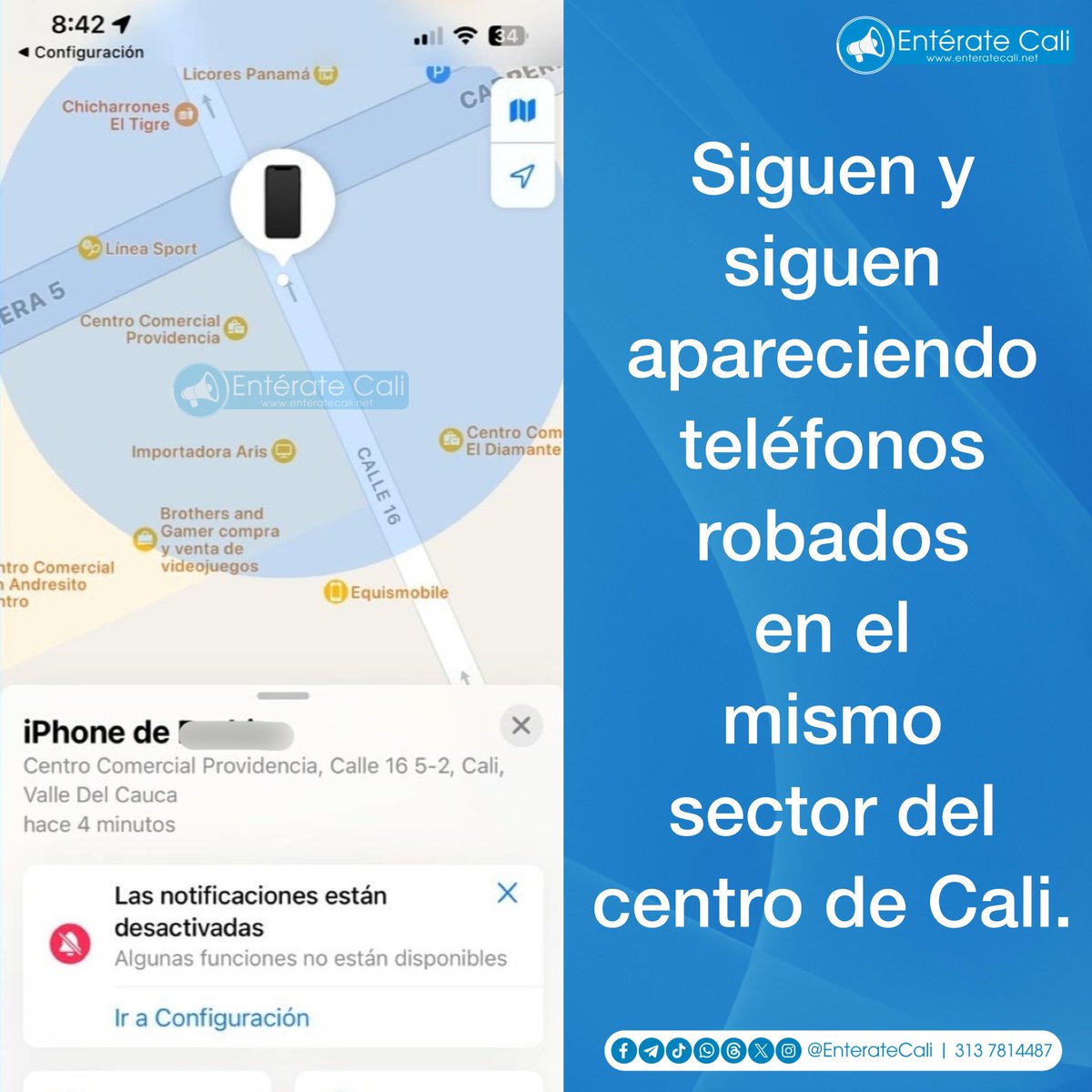 Entérate Cali - Noticias Cali tweet media