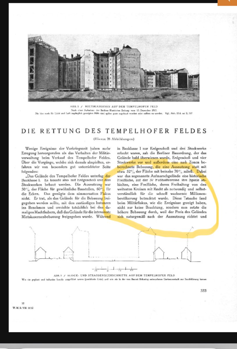 1910: Der Streit zwischen Tempelhof und Berlin um das Tempelhofer Feld endet mit der Bebauung dessen Westteils. Einige Akteure wähnen die Bebauung als Beleg für die grassierende Bodenspekulation. 115 Jahre später stehen dort 16.000 Wohnungen, viele davon sozial relevant.