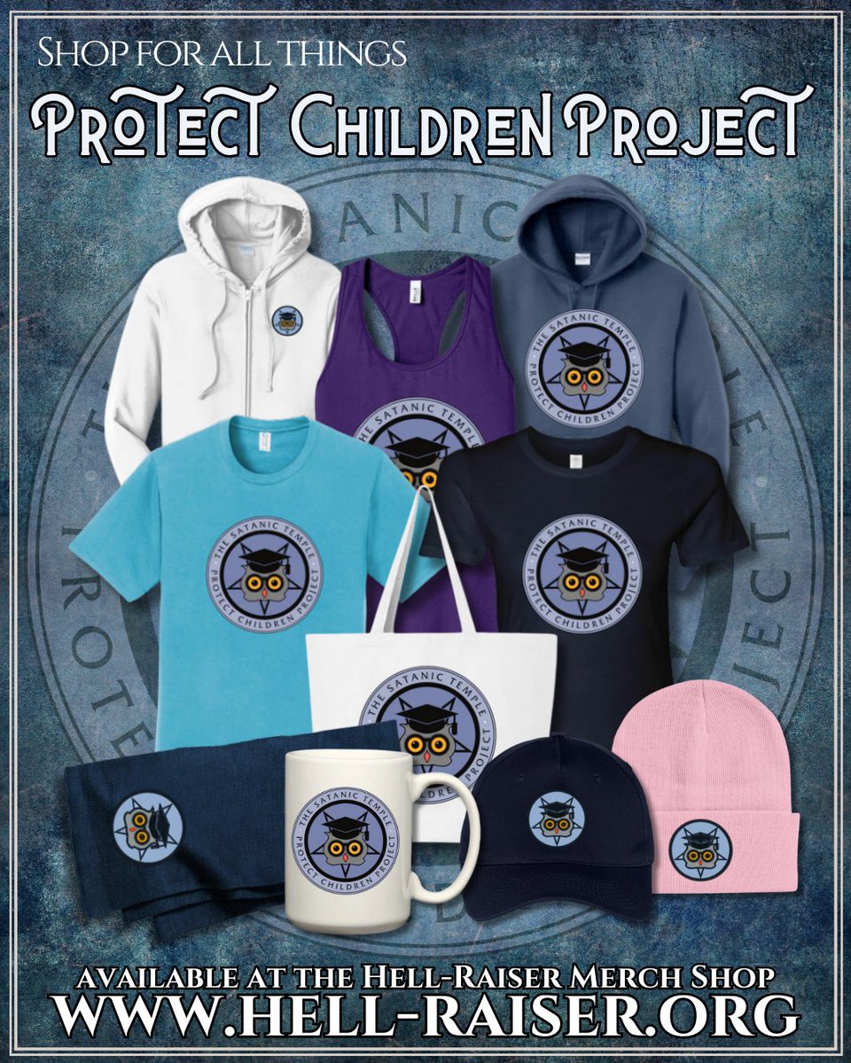 Show your support for TST student members' right to be exempt from corporal punishment in school with Protect Children Project gear! Now available in a wide assortment of colors. hell-raiser.org