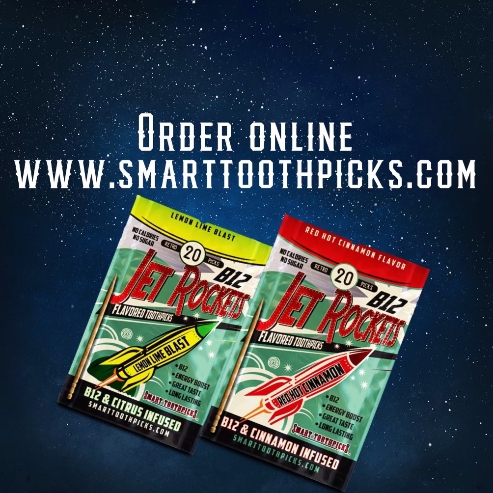 Vitamin B-12 infused Toothpicks!
smarttoothpicks.com